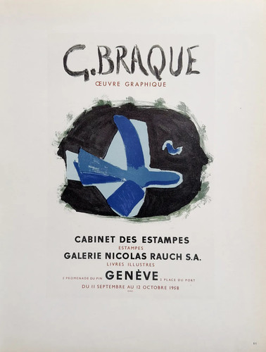 Georges braque 1958 - braque,