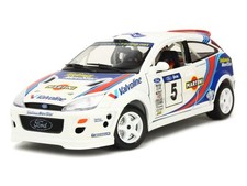 ✅Voiture 1/18 Bburago Ford Focus WRC Rallye Burago Model 1:18 Miniature Rally