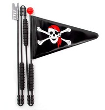 Fanion de vélo pirate -