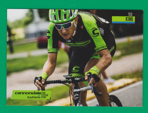 Cyclisme carte cycliste ted - carte,