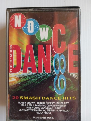 Cassette audio now dance 89 - cassette,