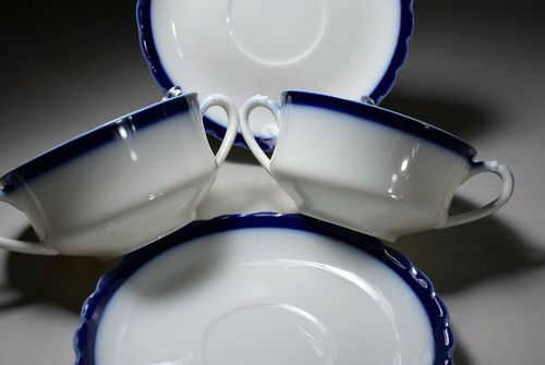 Paire tasses deux anses - paire, de