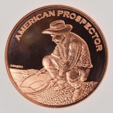 1 oz Copper "Prospector"+ plus