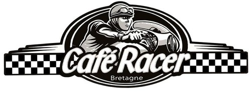Cafe racer bretagne logo - cafe,