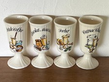 RARE / 4 x mazagran SARREGUEMINES tirage limité 4000 exemplaires de Dietrich TBE