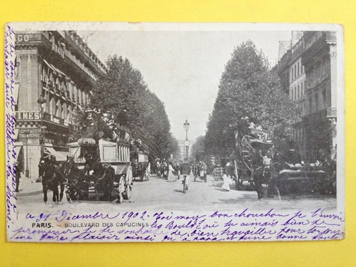 Cpa paris transport - cpa,