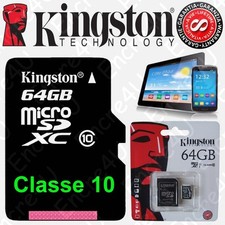 Carte Mémoire KINGSTON 64 Gb