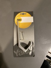 Ancienne patère métal alu porte manteau mural vintage industriel