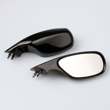 2x Rétroviseur Miroir noir