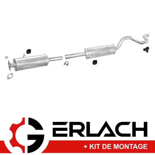 Echappement silencieux pour