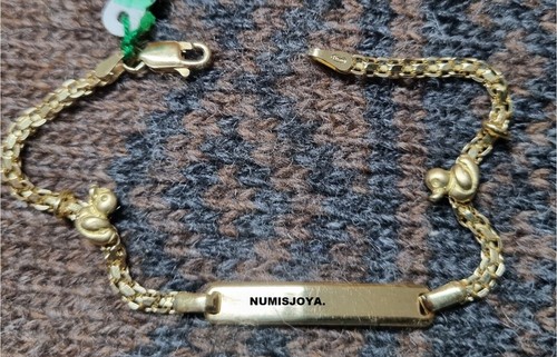 Bracelet with plate - bracelet,