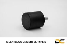 SILENTBLOC CAOUTCHOUC UNIVERSEL TYPE D ( ∅15 à ∅50 mm )