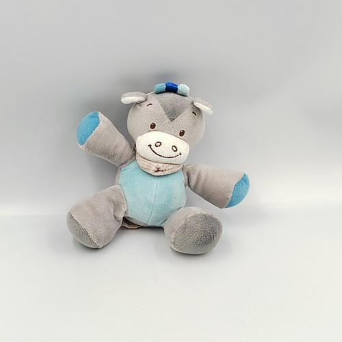 Doudou ane cheval poney - , gris