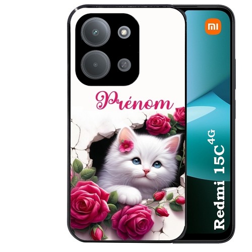 Coque noire pour redmi 15c - coque,