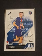 CARTE TOPPS MATCH ATTAX UEFA CHAMPIONS LEAGUE 2024-25 MANUEL UGARTE #162 PARIS 