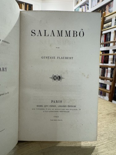 Flaubert salammbô édition - flaubert,