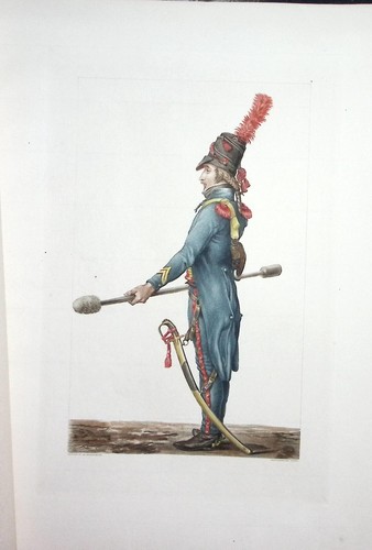 Gravure album sabretache - gravure,