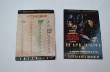 LOT 2 CARTES PANINI MICHAEL