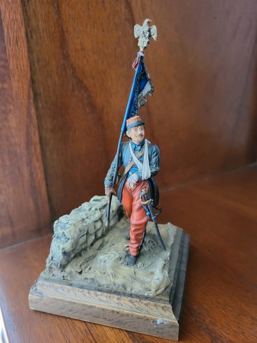 Poste militaire zouave - poste, militaire/zouave