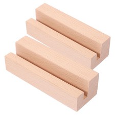 2 Pcs Présentoir Bois