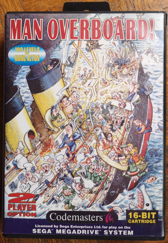Man overboard megadrive - overboard,