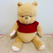 Peluche poupée Winnie l'ourson Christopher Robin taille réelle 2018 Disney
