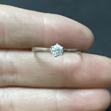 Bague En Argent Massif 925 Jonc Alliance Anneaux Créateur solitaire