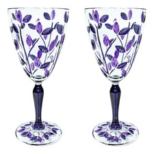 Paire De Verres À Vin Murano