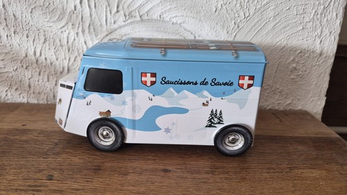 Magnifique boite metal biscuit - boite,
