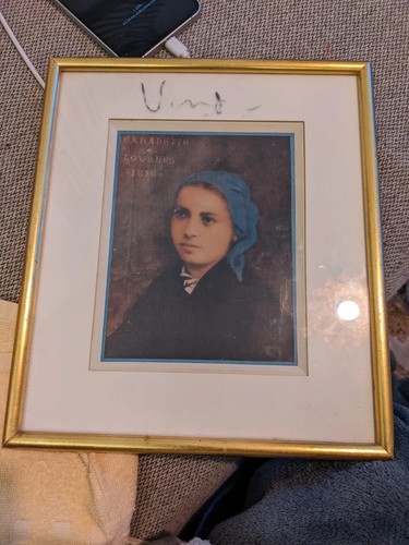 Tableau cadre vintage sainte - tableau,