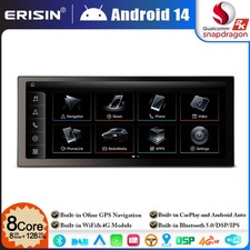 12,3" 8+128GO Android 14 Autoradio GPS CarPlay IPS Wifi pour Audi A4 A5 B8 S4 S5