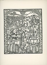 Gravure sur bois : Signes du