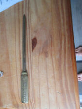 ancien coupe papier en bronze art deco / nouveau 20,5 cm