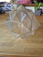 Ancien globe Etoile  art déco