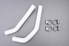 Kit Tuyaux / Durite de Radiateur d’Eau Blanc YAMAHA YZ85 GRANDES ROUES 2002-2021