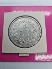 ☆~~ REF 110    5 Francs Argent Louis Philippe  1841k~~~