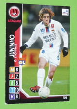 #106 JUNINHO OLYMPIQUE LYONNAIS LYON  PANINI FOOTBALL CARD 2004-2005 DERBY TOTAL