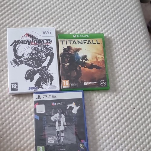 Lot jeux vidéo wii ps5 - de, vidéo.