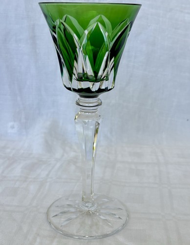 Verre pied cristal - en, saint