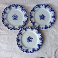 3 ASSIETTES VIEILLARD BORDEAUX