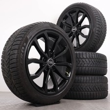 Roues d'hiver 18 pouces Audi A4 S4 8W B9 jantes d'origine noir pneus d'hiver 245