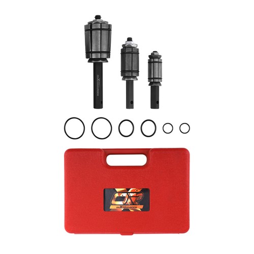 Exhaust pipe expander set