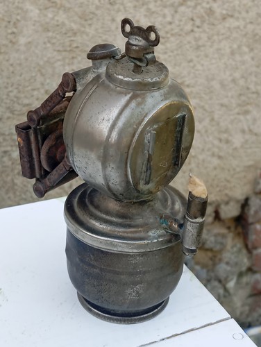 Ancienne lampe acetylene pour - acetylene,