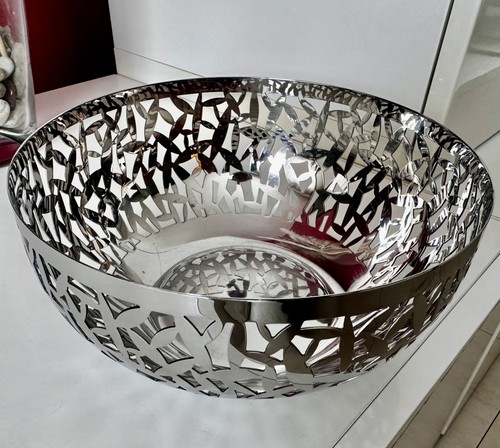 Superbe corbeille alessi inox - superbe, -inox