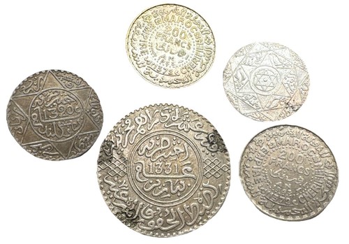 Lot monnaies maroc en - maroc,
