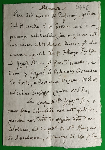 Xixe siècle lettre - xixe, Écrit