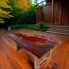 Rouge Résine Époxy Dîner