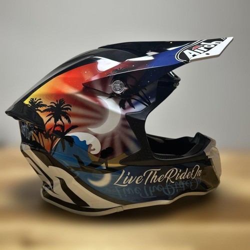 Airoh helmet used - l, with