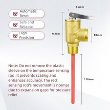 Vanne de chauffe-eau pour camping-car sécurité domestique système de chauffag
