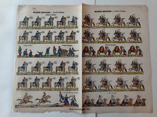 IMAGERIE POPULAIRE DE GANGEL - METZ - MILITARIA - BATAILLE D'AFRIQUE